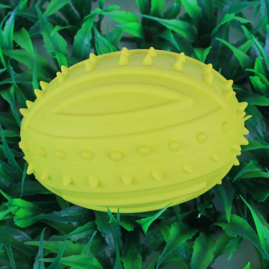 Rugby chew toy